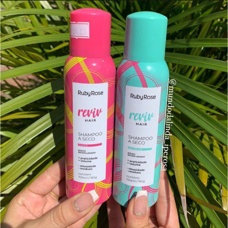 Ruby Rose shampoo a seco Shopee Brasil