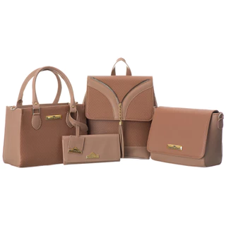 Kit 3 Bolsas + Carteira Feminina Iasmin Prado Lindas