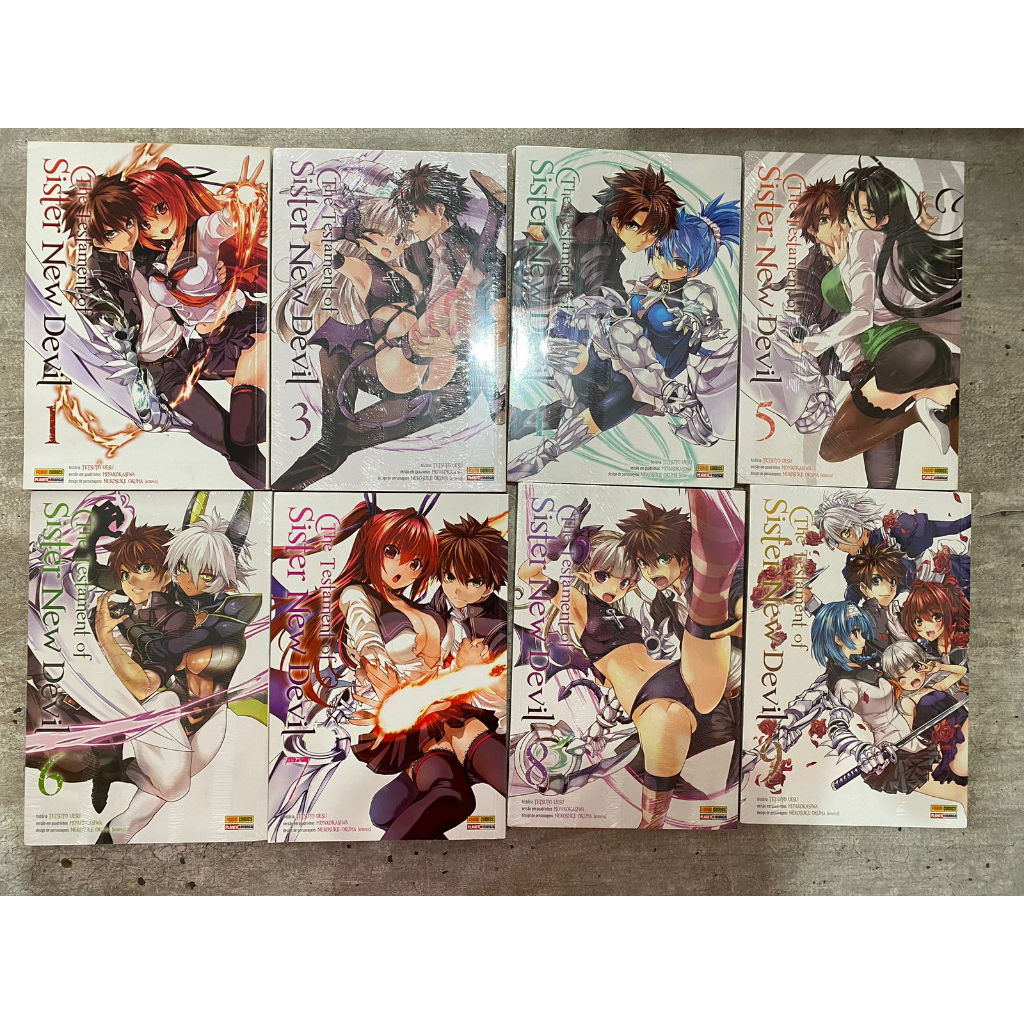The Testament of Sister New Devil Vol.01 a Vol.09 - Tetsuto Uesu