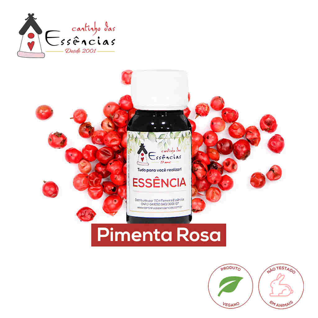 Essência concentrada de Pimenta Rosa - 30g