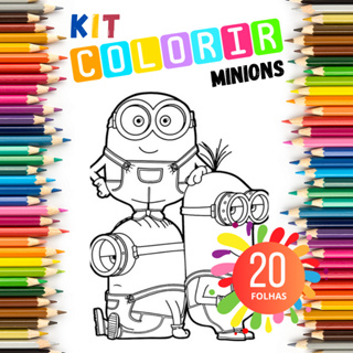 50 Desenhos Para Pintar e Colorir Rainbow Friends Roblox - Folhas A4  Sulfite Avulsas/Soltas