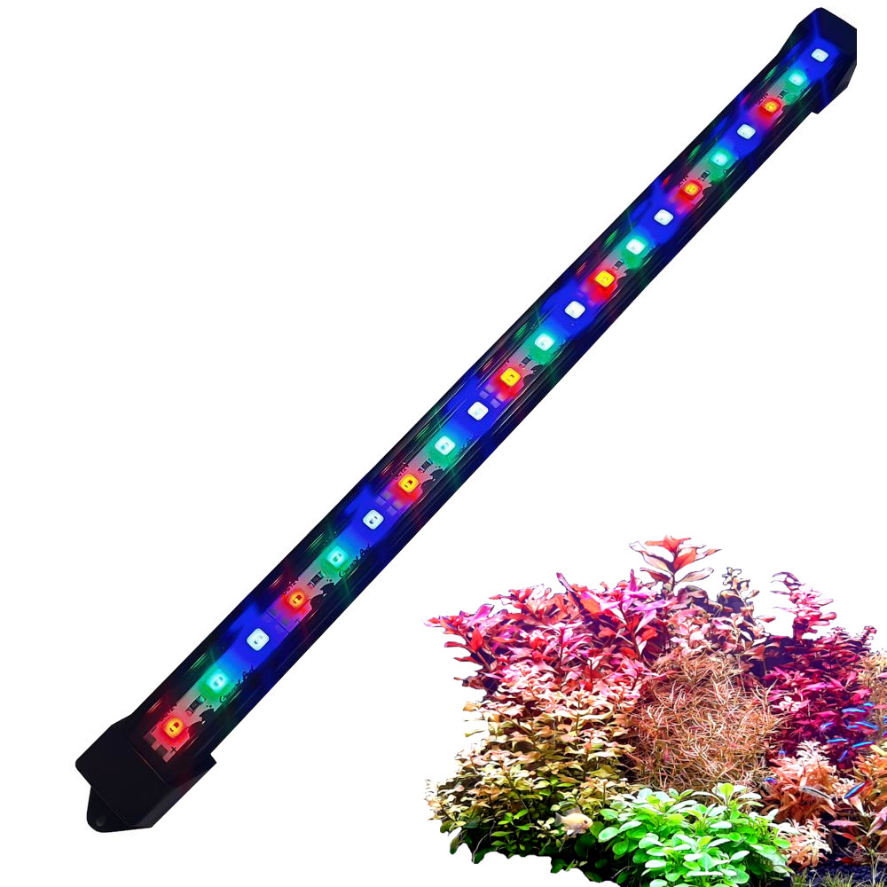 Luminaria Led Pure Rgb Plant Grow 50cm Aquário Plantado