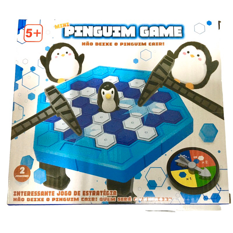 Jogo Pinguim Equilibra Cubos Jogo Solo Pinguim Quebra Gelo