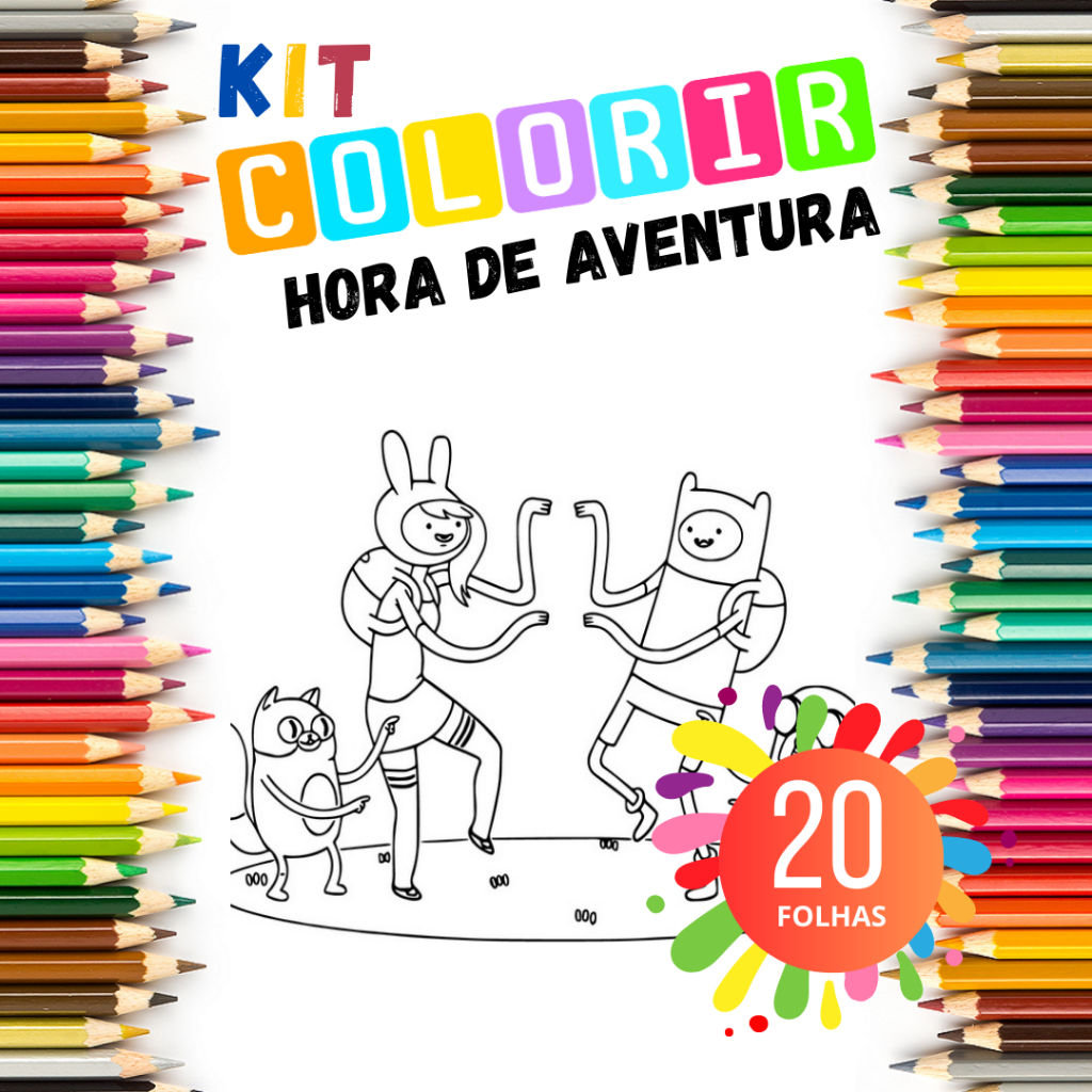 Hora de Colorir!