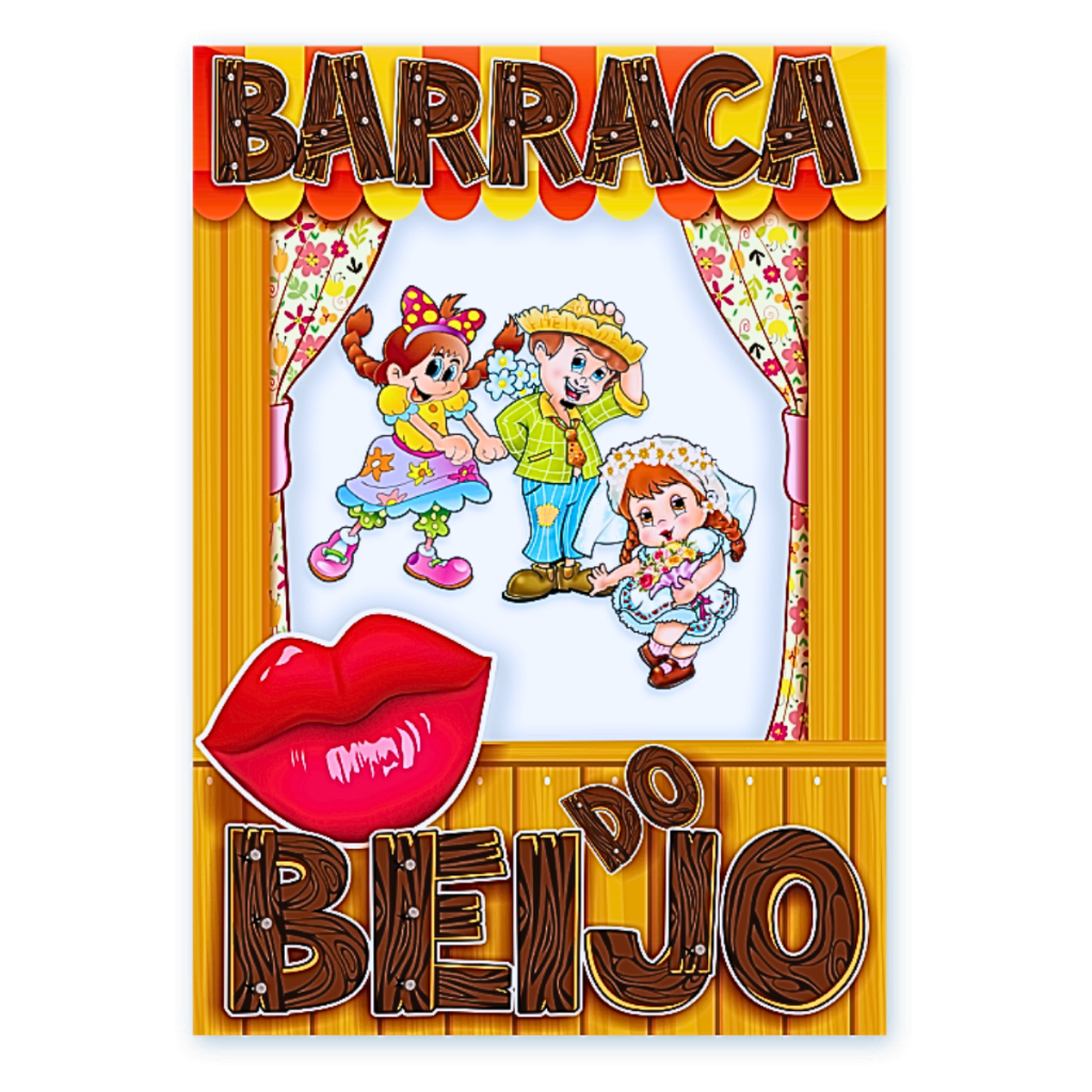 Placa Moldura Barraca Do Beijo Tirar Foto Festa Junina Julina Decoração |  Shopee Brasil