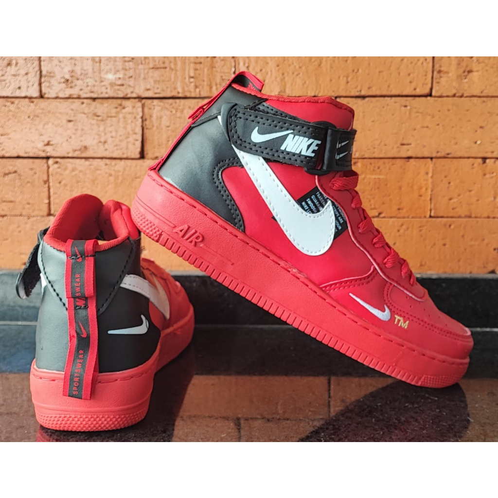 Bota nk Air Force 1 Mid Lv8 Cano Alto Super Promoção - Escorrega o Preço