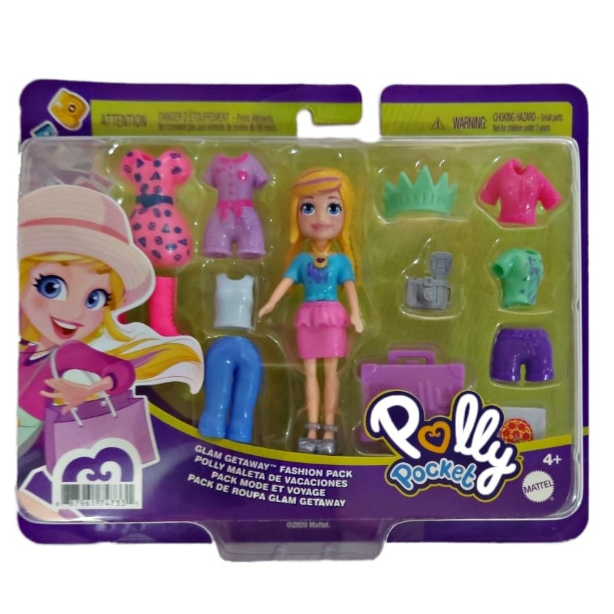 Polly Pocket Boneca de Aventura GDL97 Mattel Conjunto Acessórios