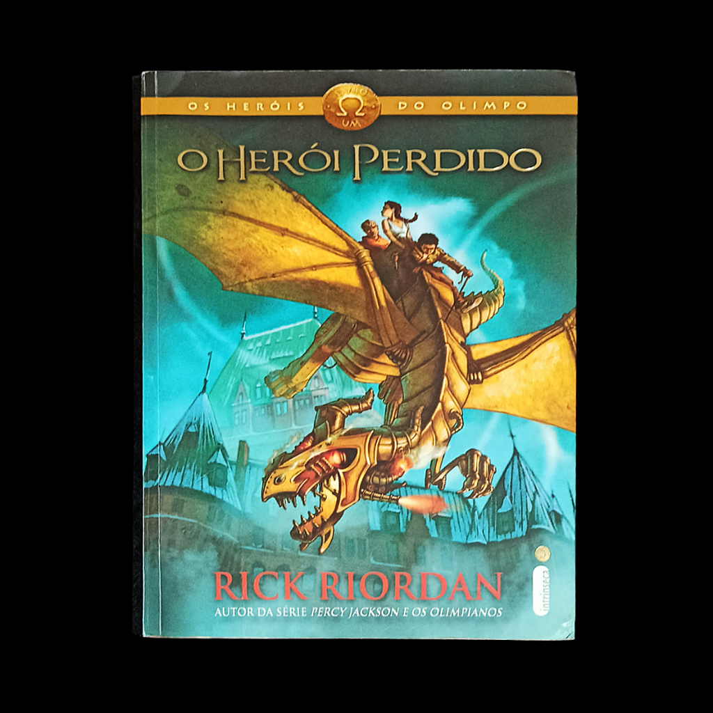 Livro o heroi Perdido Rick Riordan Percy Jackson Herois do olimpo ...