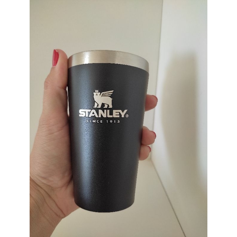 Copo Térmico 473 ml Matte Black - Classic - Stanley Lojão de Ofertas