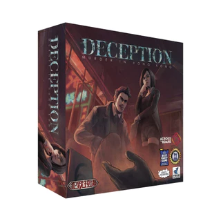 DECEPTION MURDER IN HONG KONG - JOGO DE TABULEIRO - ACROSS THE BOARD (EM PORTUGUÊS)
