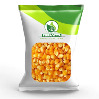 Milho de Pipoca 1Kg - Alta Qualidade