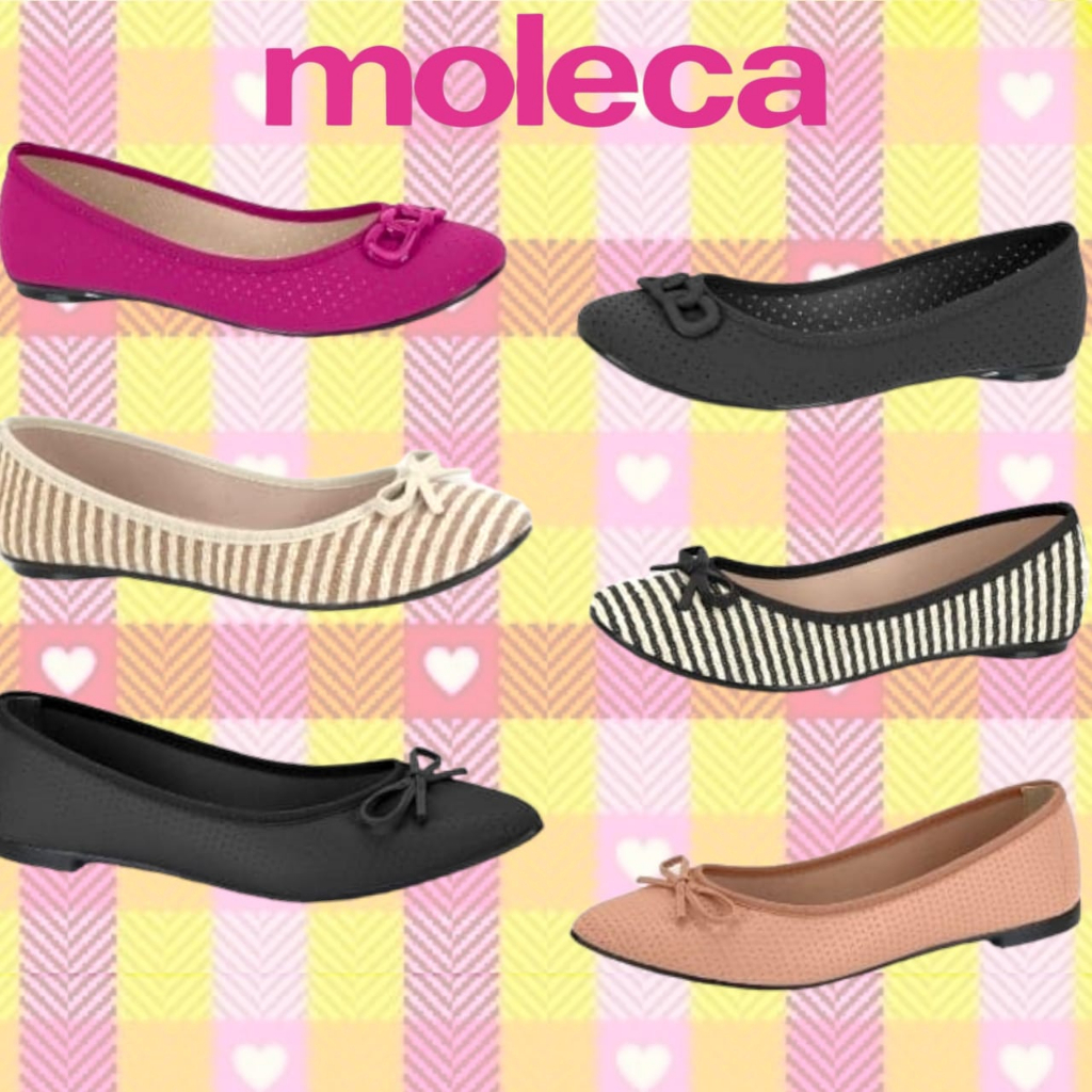 Sapatilha hot sale moleca modelos