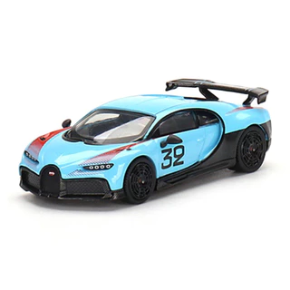 Mini GT MGT00487-L 487 1/64 BUGATTI CHIRON PUR Granda Esportiva Pristura LHD Escala DIECAST Carro Modelo