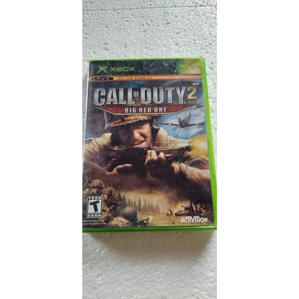 Call of Duty 2 Big Red One Xbox Shopee Brasil