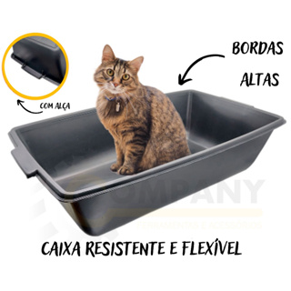 Caixa de Areia para Gato Fechada 56x40x40,5 cm (Vários Modelos)