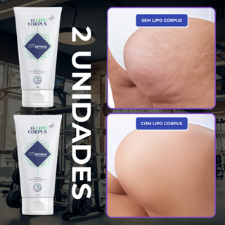 Kit Estrias e Celulite Lipo Corpus 2 Unidades - Envio Rápido