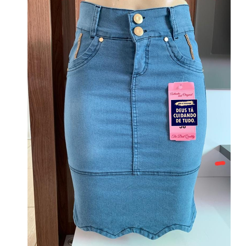 Saias best sale lana jeans