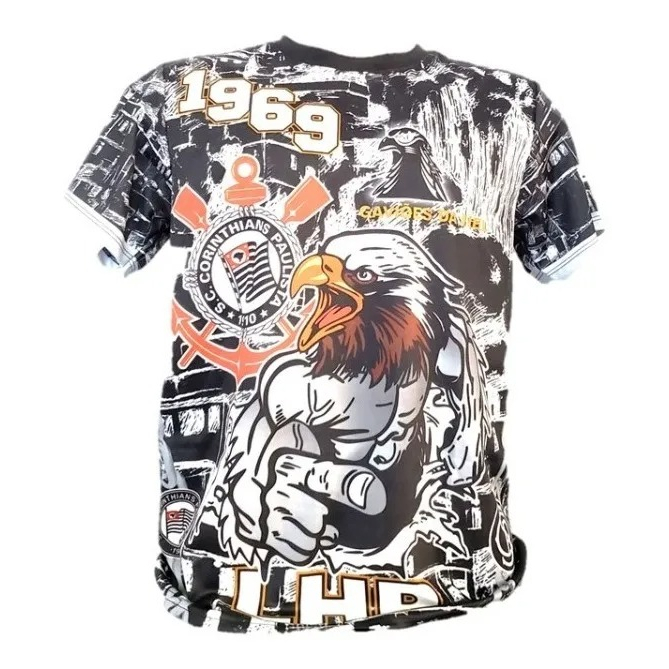 CAMISA GAVIOES FIEL TORCIDA ORGANIZADA CORINTHIANS | Shopee Brasil