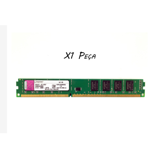 Barrette RAM Kingston 1 Go DDR2 800 MHz - Modèle KVR800D2N6/1G, Occasion Fonctionnelle