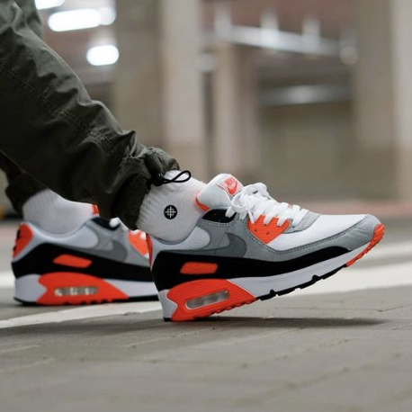 Tenis nike air max 90 hot sale cano alto