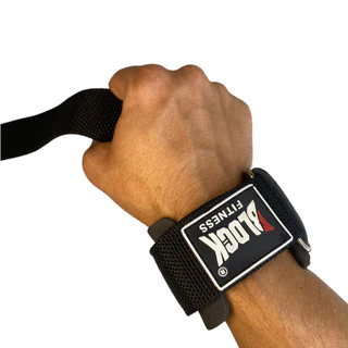 Strap Musculação Para Academia e Crossfit Preto