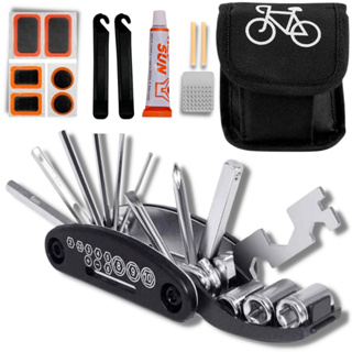 Kit De Ferramentas Reparo De Bicicleta Bike Remendo De Pneu