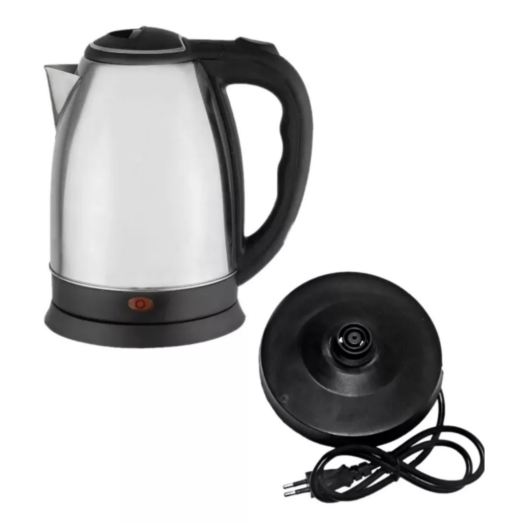 Jarra Elétrica Inox 110v e 220v / 1,8 Litros / Entrega Imediata