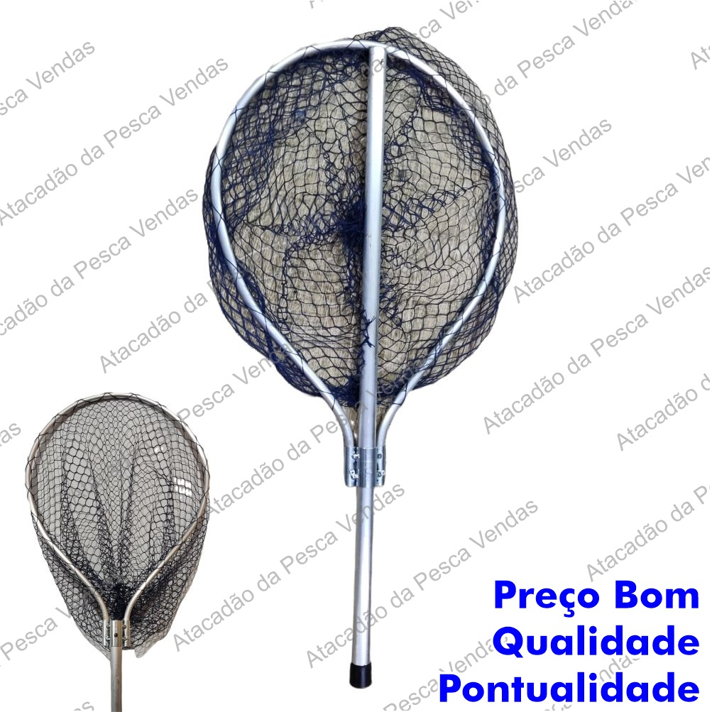 Passagua alumínio Cabo Retrátil P / M / G