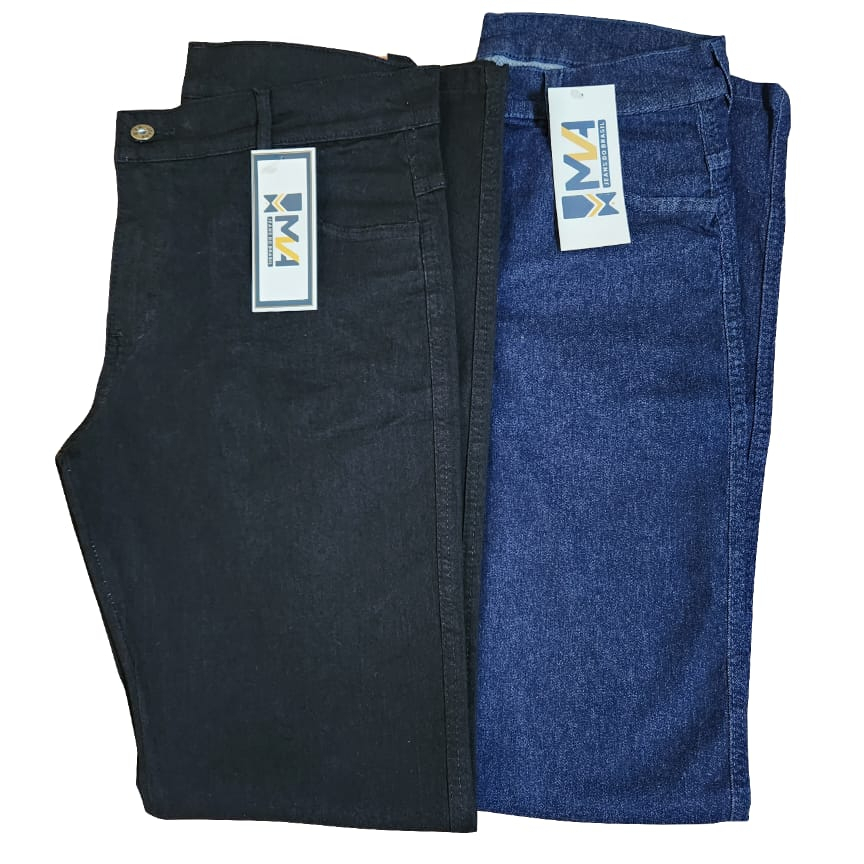 Kit 3 Calças Jeans Masculina Trabalho 100% Algodão Mzoco