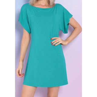 Vestido Maria Paes Liso Verde
