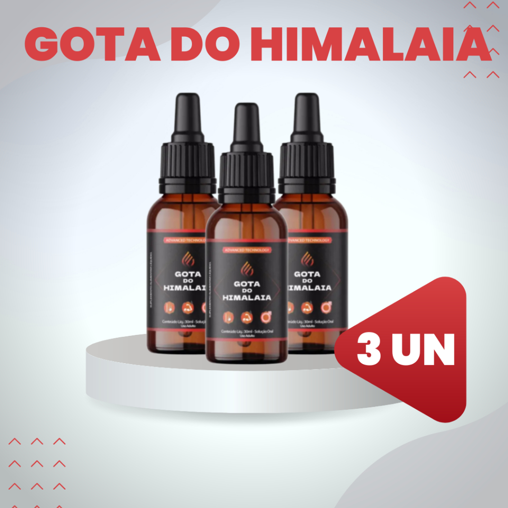 3 Gota do Himalaia Original 30ML | Shopee Brasil
