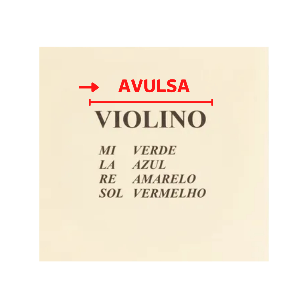 CORDA AVULSA PARA VIOLINO 4/4 - MAURO CALIXTO