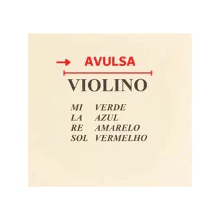 CORDA AVULSA PARA VIOLINO 4/4 - MAURO CALIXTO