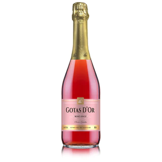 Espumante Rosé Gotas D'or sem Álcool 660ml - Garibaldi