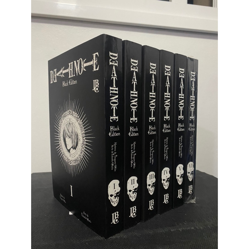 Coleção Death Note Completo - volumes 1 ao 6 novos | Shopee Brasil