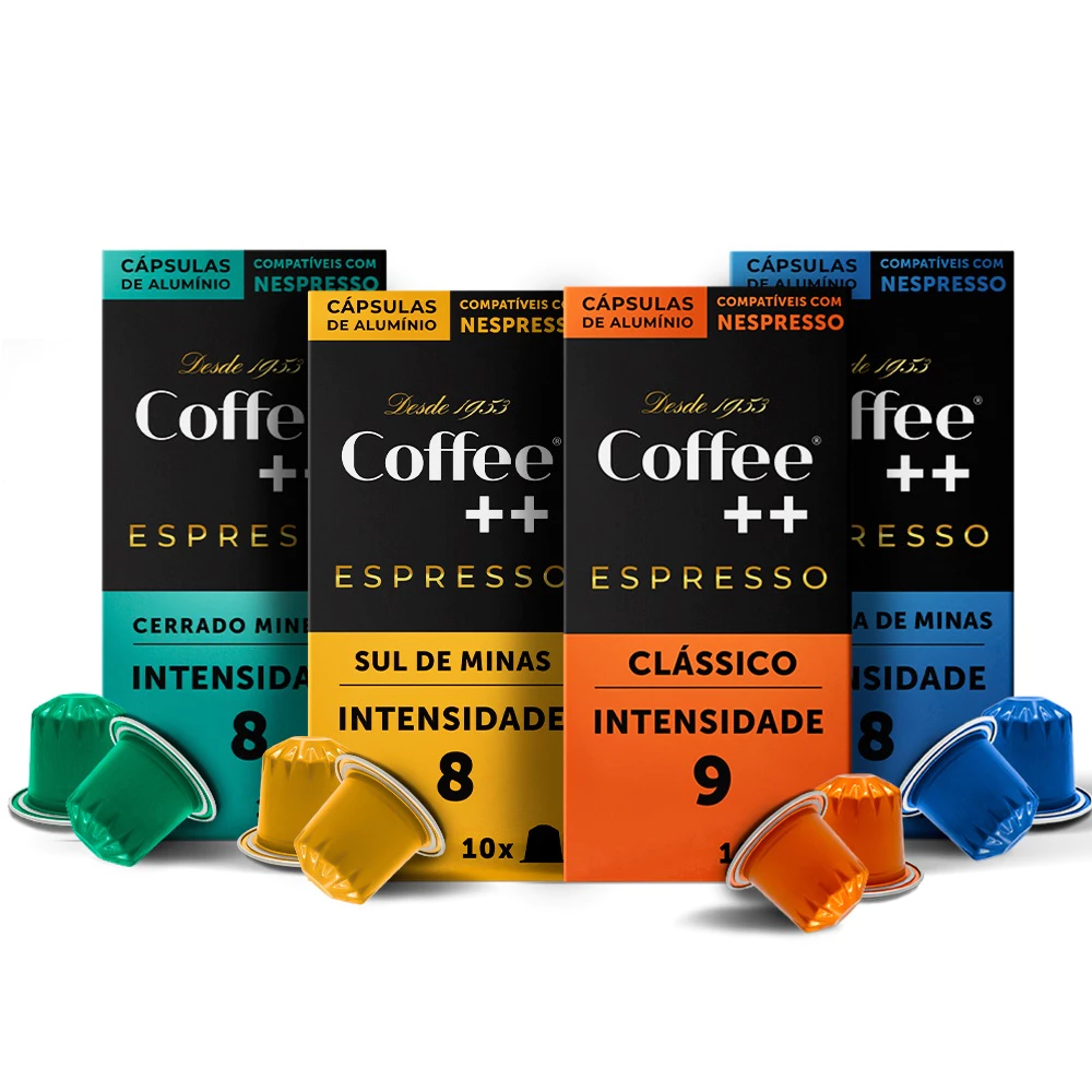 40 UNIDADES Cápsulas de café Coffee Mais NESPRESSO