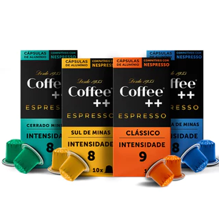 40 UNIDADES Cápsulas de café Coffee Mais NESPRESSO