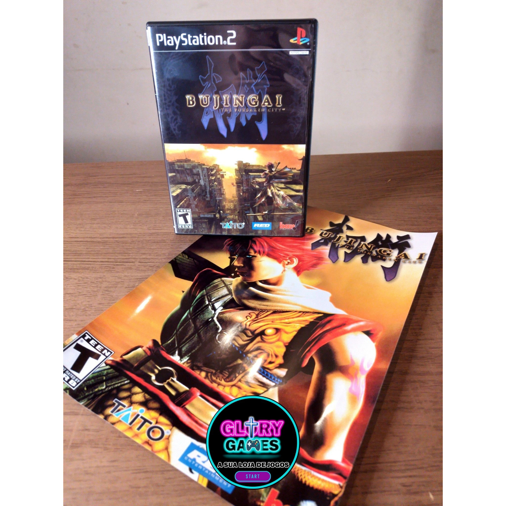 Bujingai The Forsaken City - Ps2 Patch | Shopee Brasil
