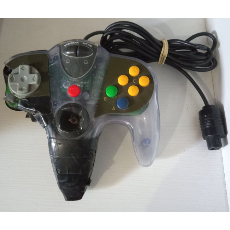 Controle Sharkpad Pro Interact Nintendo 64 / Funcionando (leia a descrição)
