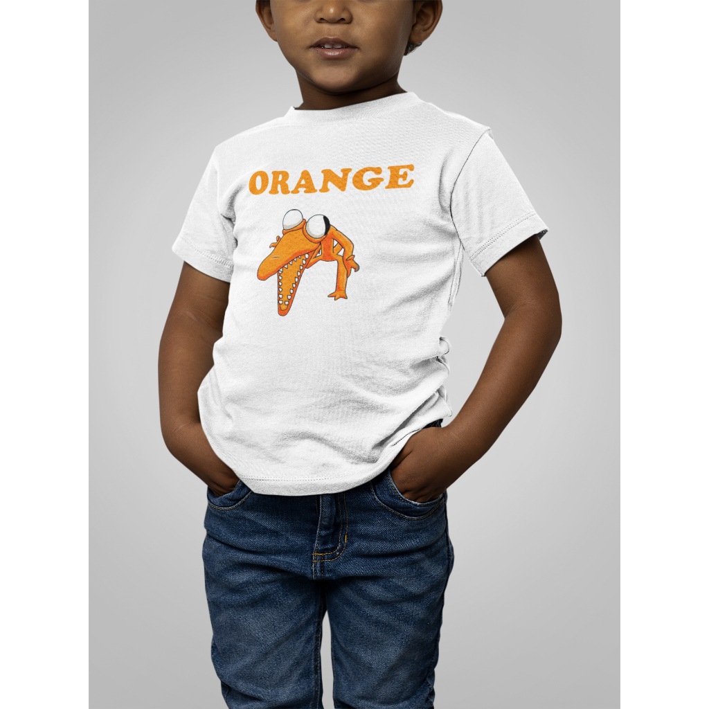 Kids Rainbow Friends Orange Shirt