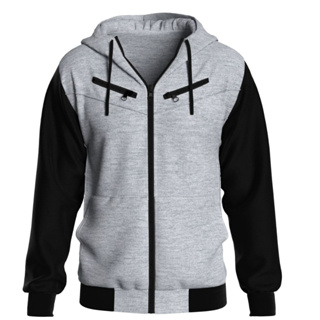 Blusa de Frio Moletom Liso com Ziper Cores Variadas