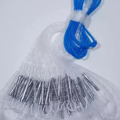 TARRAFA 6 METROS / TARRAFA PEQUENA (FIO 0,20) MALHA12mm(2,4cm A MALHA INTEIRA)(NAO E DIAMETRO)