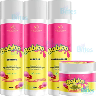 KIT BABLOO VIA CHARM COMÉTICOS HIDRATAÇÃO CAPILAR TUTTI FRUTTI