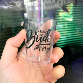 100 Copo Shot Dose Tequila Cachaça Vodka Licor Personalizado