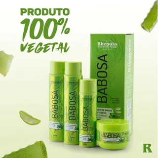 Kit Capilar Baboosa - Rhenuks Cosméticos com 4 itens