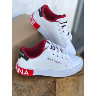 Dolce gabbana tênis confortável dia dia