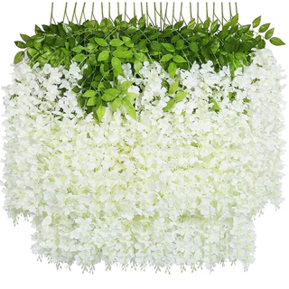 Planta Artificial Cerejeira Pendente Decoração Casa Festa 10 Unidades