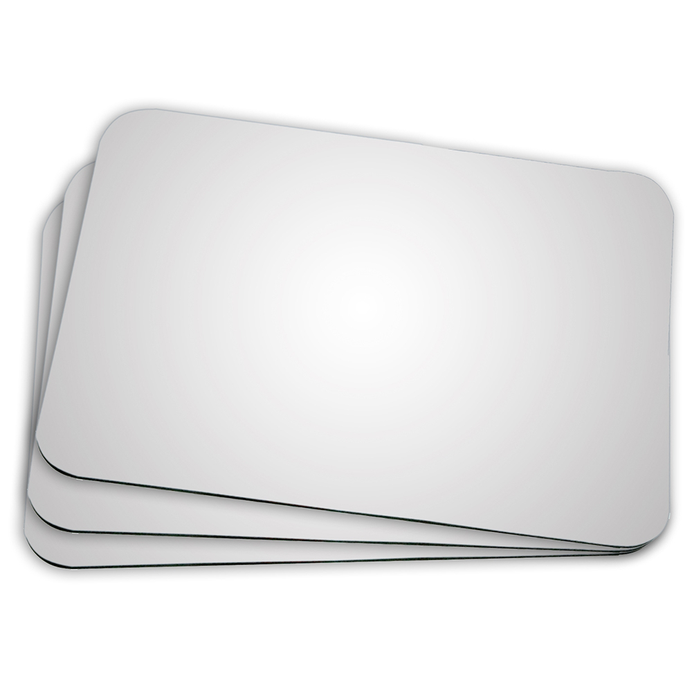 10 Mouse Pad Retangular Feito em EVA com Tecido Para Sublimar
