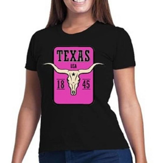 Camisa Baby Look Feminina Country Texas Boiadera Bruta