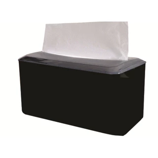 Porta Papel Toalha Interfolha De Mesa Preto/fumê